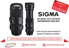 Lente Sigma 100-400mm Contemporary para Sony